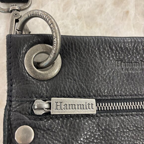 Hammitt little 'It' bag, the Tony Black Leather Crossover Bag - Picture 5 of 11